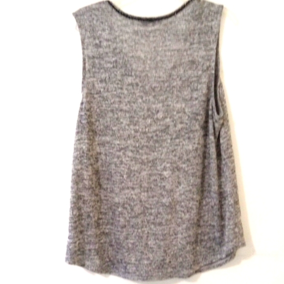 JUICY COUTURE MARSHMALLOW BLACK WHITE RHINESTONE TANK TOP SIZE XL NWT - Picture 4 of 5